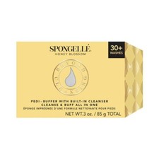 Spongelle Body Wash Infused Pedi Buffer 30 Washes - Honey Blossom