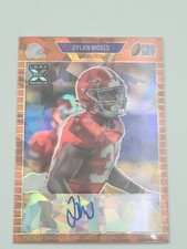 2021 Leaf Pro Set Metal Orange Crystals 6/7 Dylan Moses Rookie Auto RC