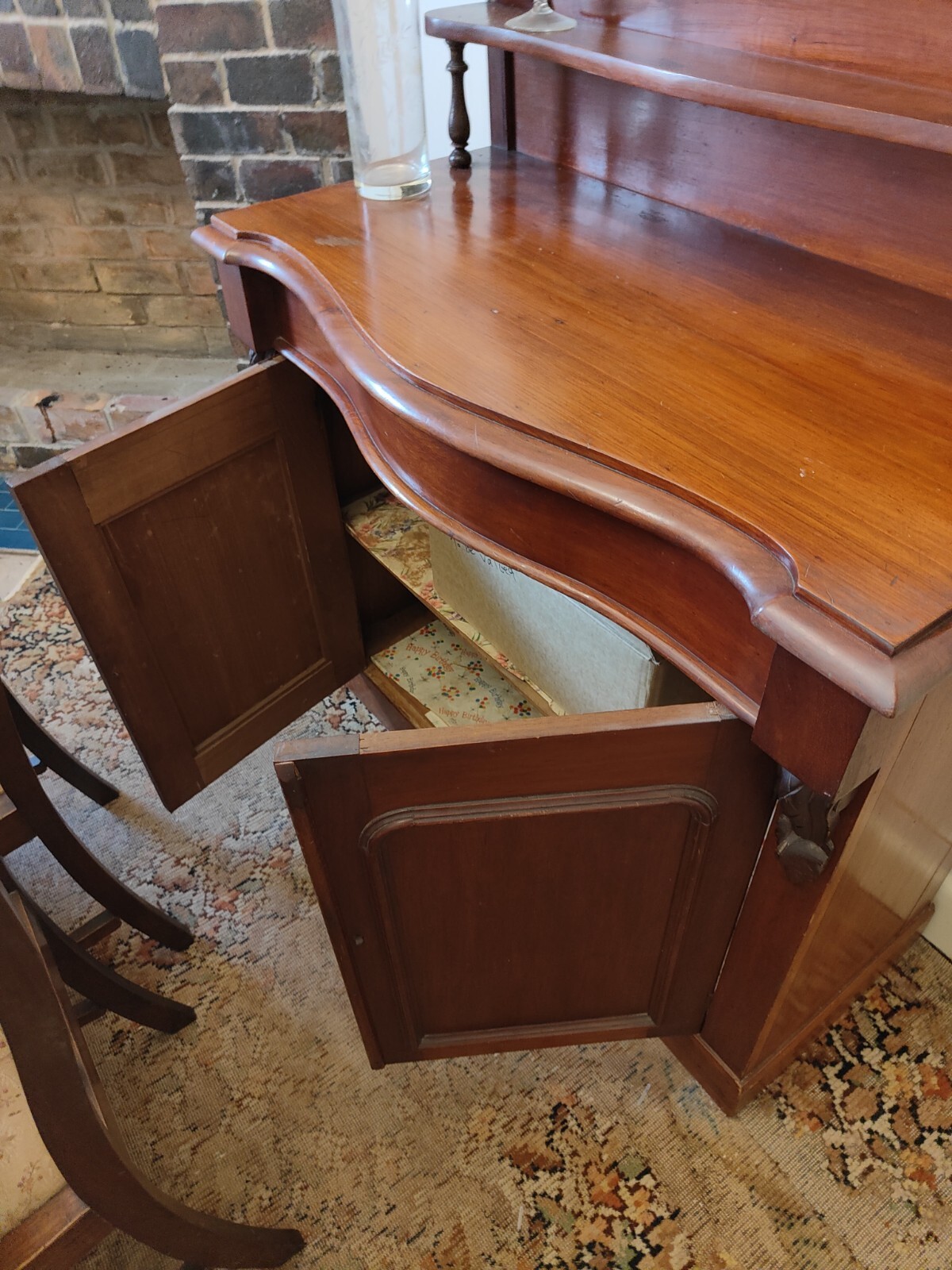 Antique sideboard. eBay