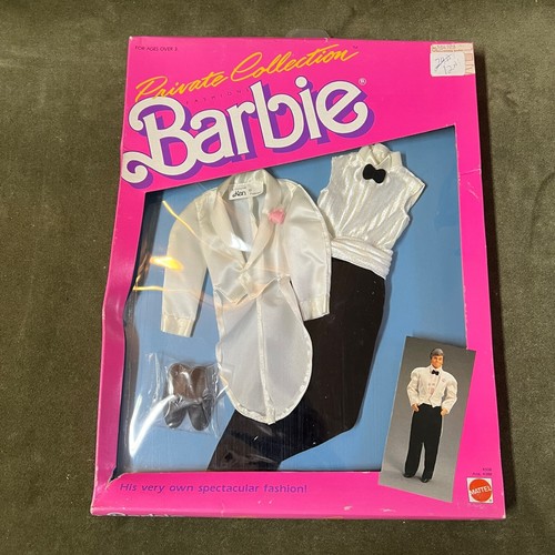 Vintage Private Collection Fashions Barbie Ken Doll - 4508 New NRFP 1987 Mattel