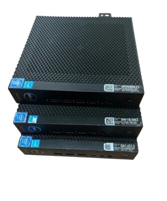 Lot 3 Dell Wyse 5070 Thin Client N11D N11D001 Intel Pentium bios w/Linux
