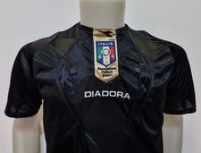 Maillot Arbitre Diadora Vintage Serie A Italienne – Taille Large (L) – Bleu