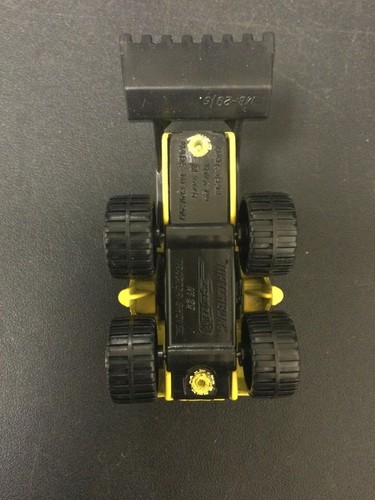 Pala Tractor Thomae Mucosolvan 1976 Matchbox Bulldozer Amarillo - Imagen 6 de 6
