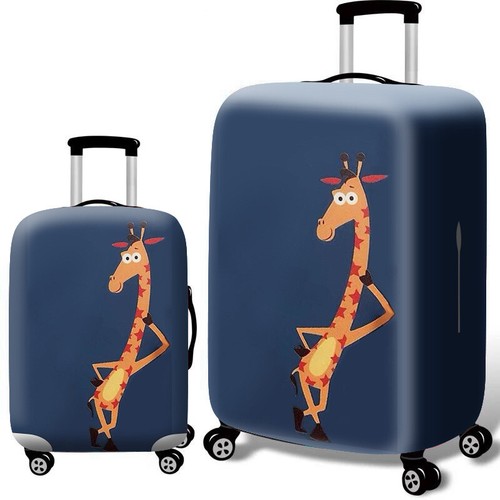 Printed Travel Luggage Cover Protector Elastic Suitcase Bag Dust-proof 18" -32" - Afbeelding 43 van 44