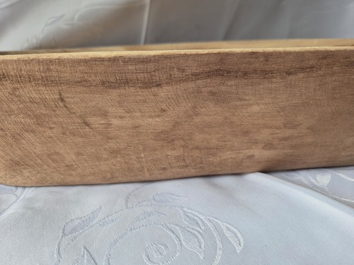 Rustic Large Natural Wooden Bowl 57cm x 25cm x 9cm high by Stone The Crows New - Picture 9 of 17