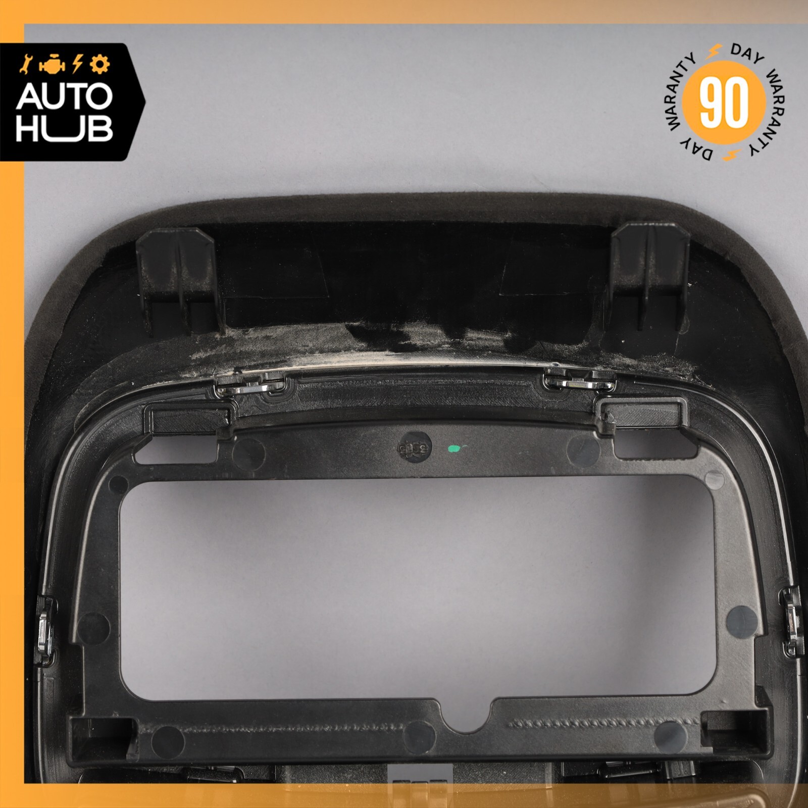 14-17 Maserati Ghibli M157 Interior Overhead Dome Light Lamp Cover Black OEM