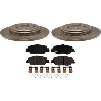 KIT-210513-1103 Raybestos Brake Disc and Pad Kits 2-Wheel Set Rear for CR-V