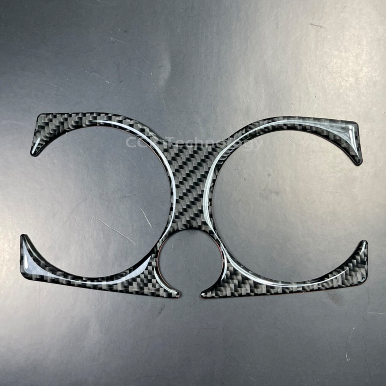 Real Carbon Fiber Water Cup Holder Cover Trim Fits 17-22 G30 G31 540i M550i M5