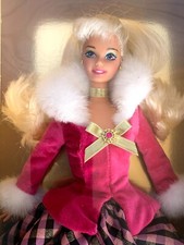 Vintage New NRFB 1996 Winter Rhapsody Barbie Mattel/Avon Exclusive 16353