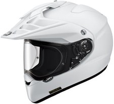 SHOEI Hornet X2 Solid White Adult X-large XL DS Dual Sport Helmet 