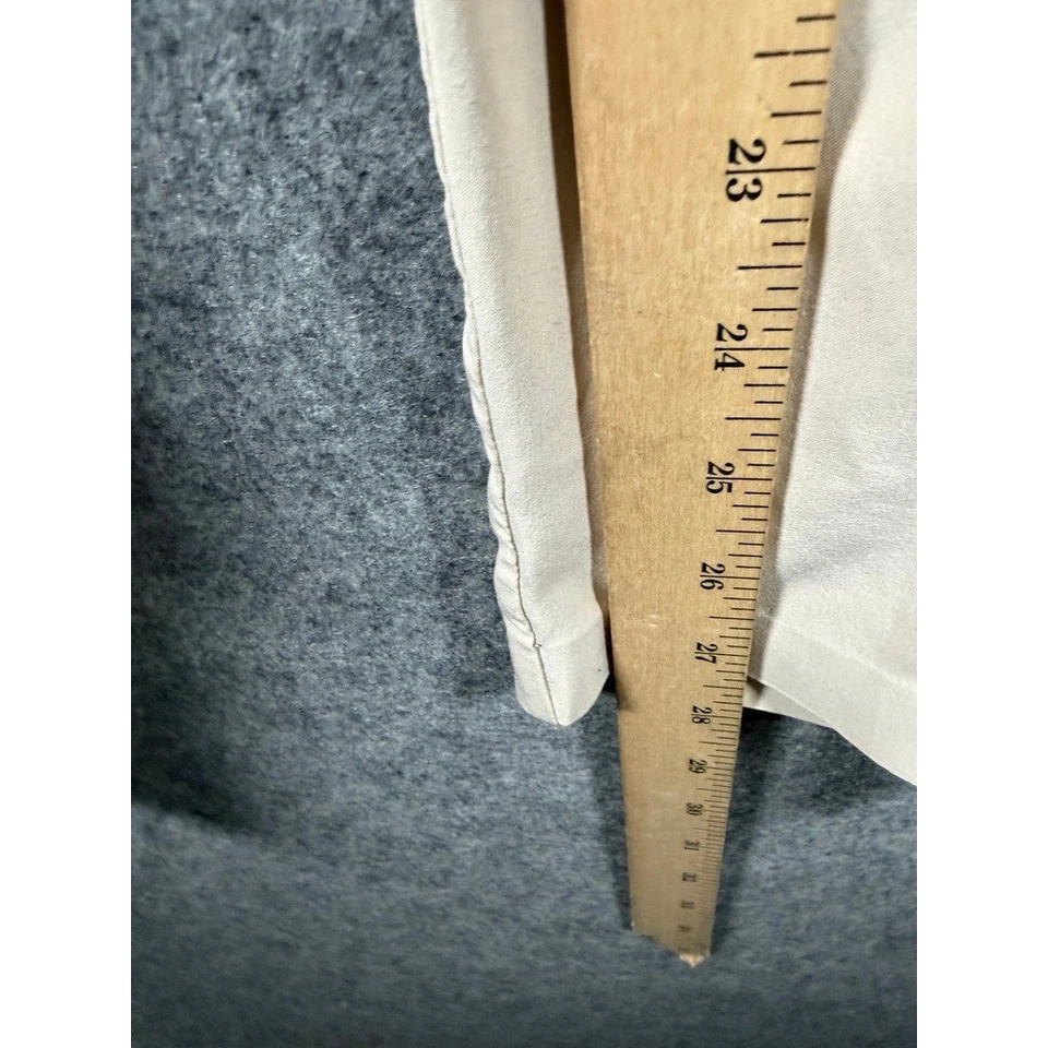 Pantalones al tobillo Athleta Brooklyn para mujer talla 10 tostados informales ligeros Foto 4 de 4