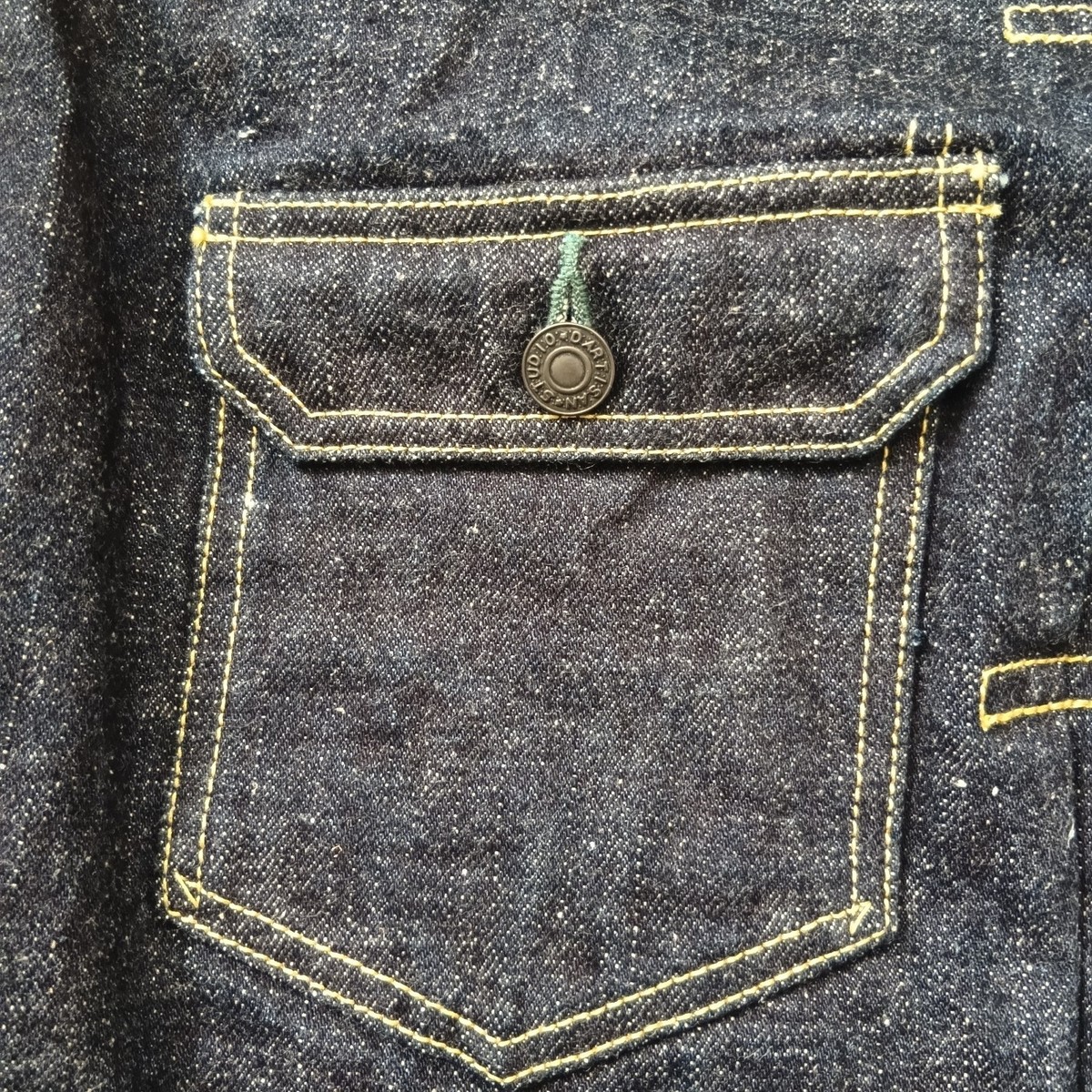 STUDIO D'ARTISAN GZ-011 18oz Godzilla Denim Jacket One Wash Size