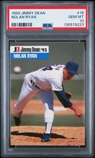 1993 JIMMY DEAN #16 NOLAN RYAN PSA 10