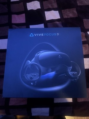 VIVE Focus 3 Standalone VR Headset with Controllers, Black Color Model