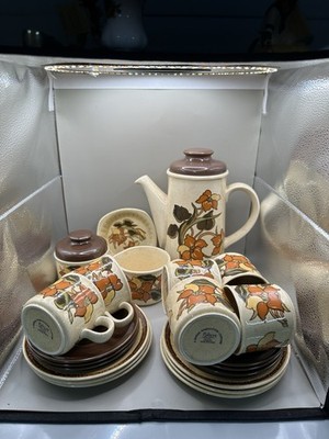 Vintage Palissy Royal Worcester Samantha 22-teiliges Teeservice
