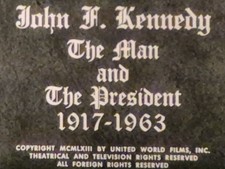 JFK The Man And The President B W 400ft Reel 16mm