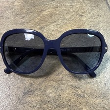 Coach HC8192F Navy Oversized Women  s Sunglasses 56-16-140-47mm Low Bridge Fit