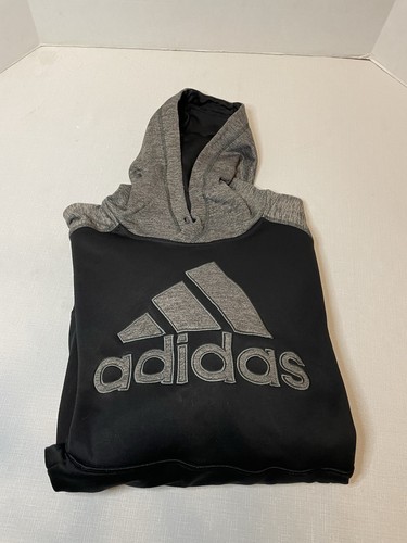 Adidas Hoodie 3XLT Black & Gray Clima Warm - Picture 11 of 12