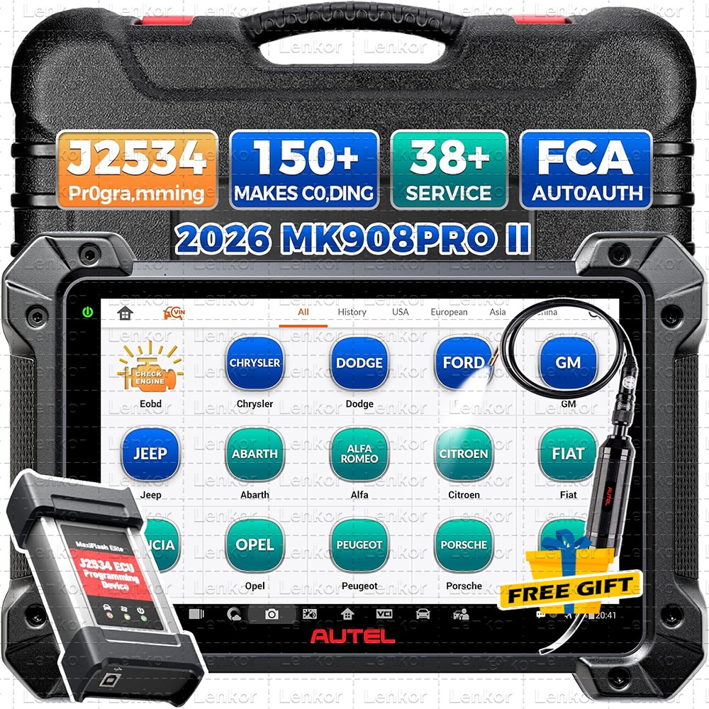 2026 Autel MaxiSys MS908S PRO II Elite ECU Programming Diagnostic