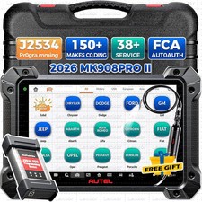 2026 Autel MaxiSys MS908S PRO II J2534 Programming Diagnostic Scanner w/ MV108S