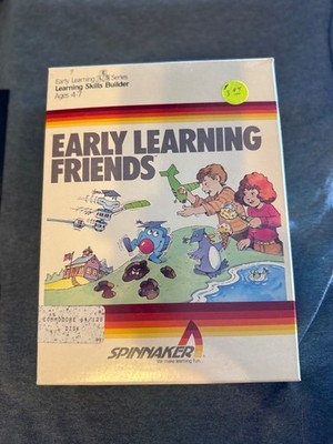 Vintage COMMODORE 64 Complete Box EARLY LEARNING FRIENDS