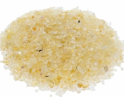  Citrin - 100g Edelsteinchips für Edelsteinwasser (nur für die indirekte Methode