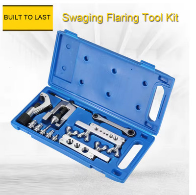 PRO copper pipe flaring tool kit presses HVAC pipe cutter break pipe