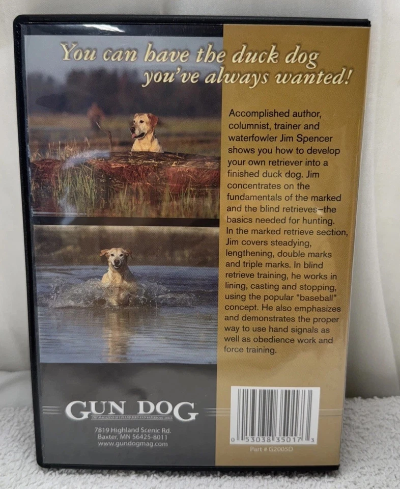 Gun Dog Magazine Duck Dog Training Your Retriever Dvd - Image 2 of 2