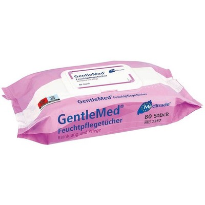 Meditrade  Feuchttücher Gentle Med  1-lagig weiß, 80 St.