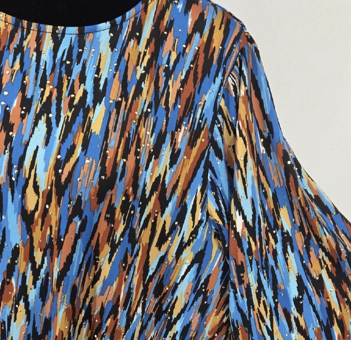 Ruby Road Women's Asymmetrical Abstract Print Top… - image 9