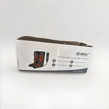 CINCOM Leg Massager with Heat and Compression/ New In The Box