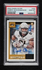 2020 Score Rookies Signatures Albert Okwuegbunam #400 PSA 10 GEM MT Auto n0c