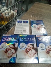 7pkg Of 6 Pc Noseclip Anti Snoring Devices 455 Dt