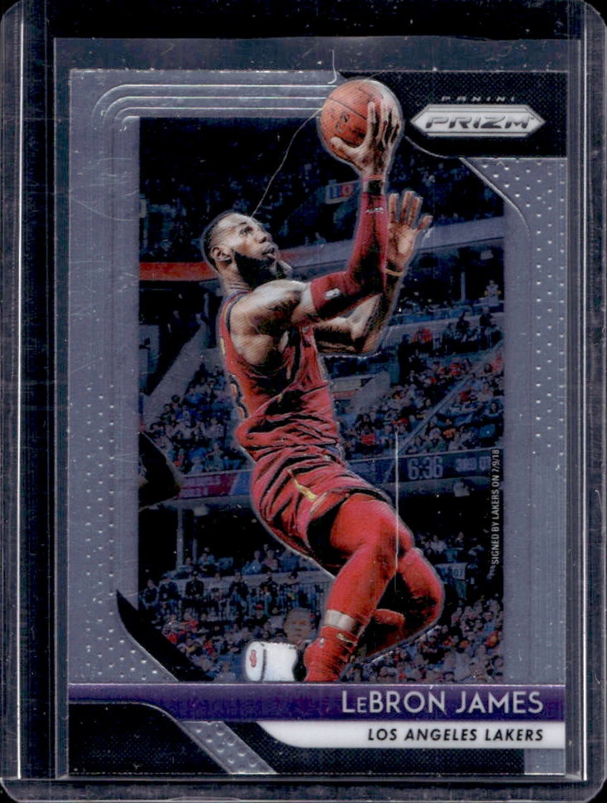 2018-19 Prizm LeBron James #6 Lakers