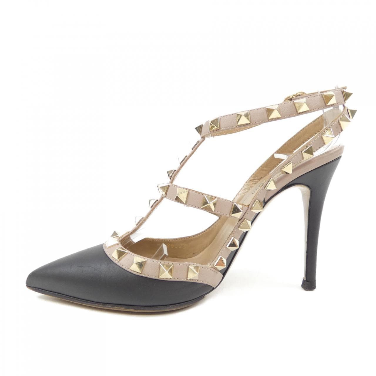 VALENTINO GARAVANI Pumps Women's Size 35 Black Leather thumbnail 2