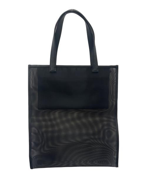 JIL SANDER NAVY JIL SANDER NAVY Mesh Tote Bag black