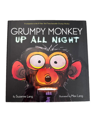 Grumpy Monkey Up All Night - hardcover Lang, Suzanne|Lang, Max