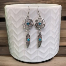 2  Earring Set Bohemian Retro Tribal Ethnic Dangle Drop New Free Ship B8873