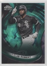 2022 Topps Chrome Black Green Atomic Refractor 36/99 Luis Robert #25 7c5