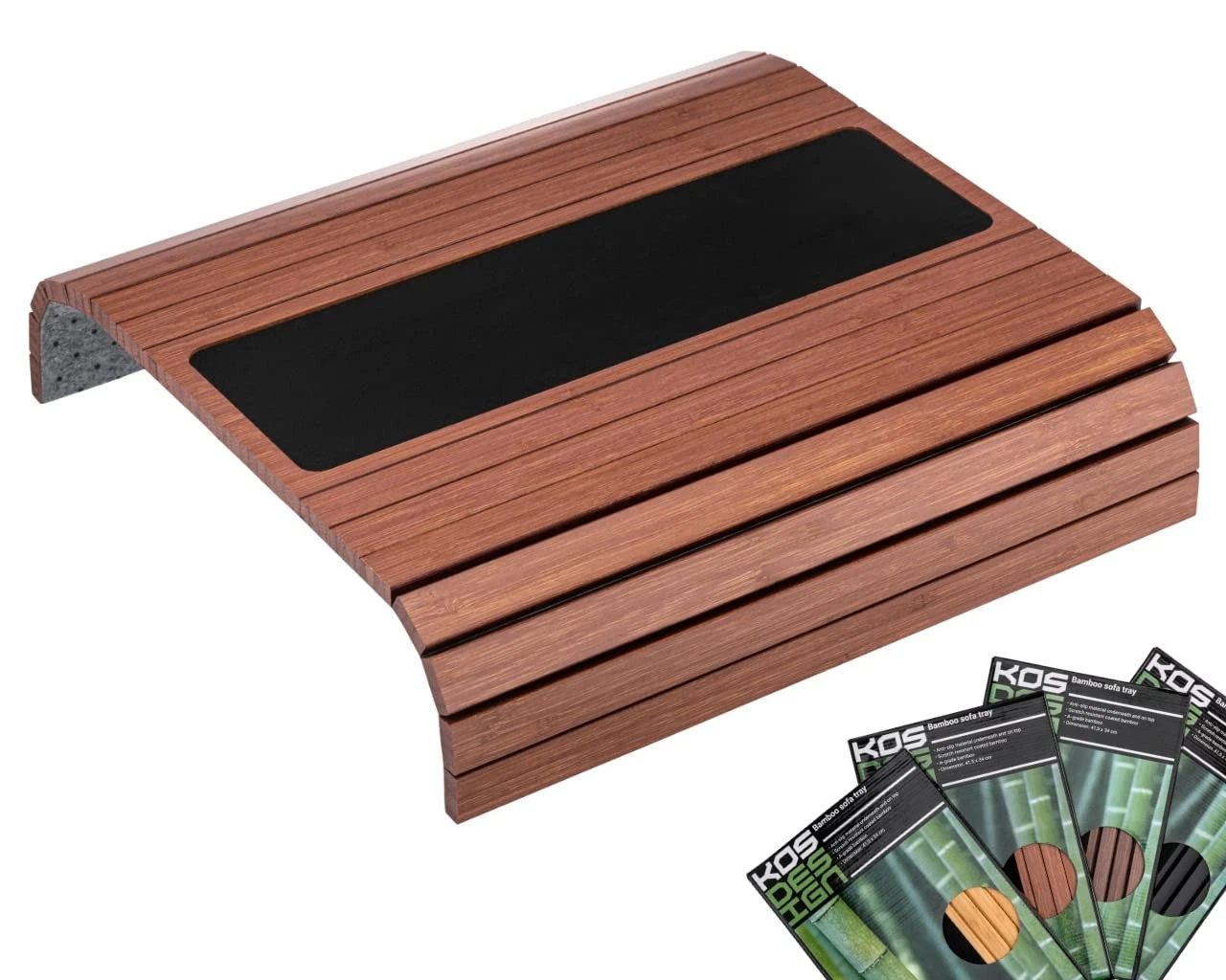 sofa tray for couch - bamboo tray for armrest, sofa butler armrest...