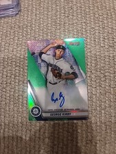 2019 Bowman's Best George Kirby #/99 Best of 2019 Green Refractor Auto