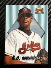 1999 Bowman's Best CC SABATHIA Rookie Card - Indians Yankees HOF