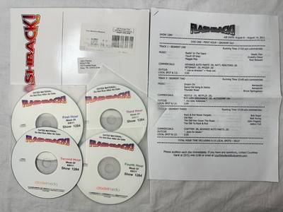 Flashback! w/ Bill St. James - 4 CD Radio Show - Show #[1284] - [8/8/2011]