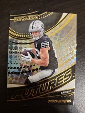 Brock Bowers 2025 Panini Revolution Football Futures Las Vegas Raiders #1