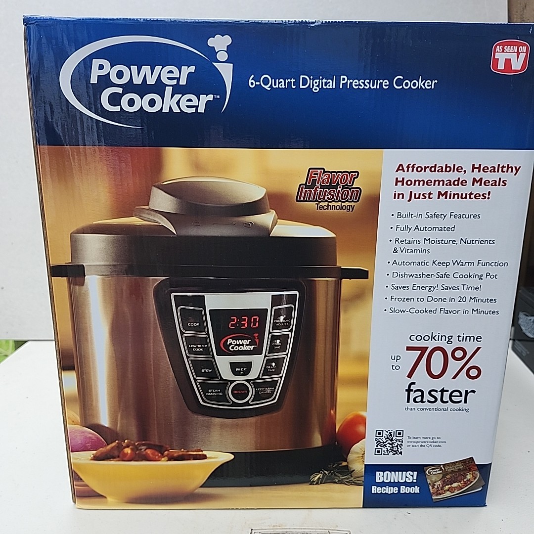 Pc-wal1 Electric Pressure Cooker  6 Qt New