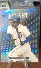 2013 Topps Finest - Austin Jackson #49 Refractor