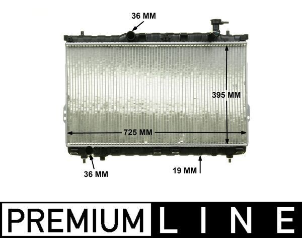 Mahle KüHler, MotorküHlung CR 1297 000P FüR Hyundai-image