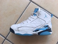 scarpe bambino Jordan mvp numero 34 bianco e celeste basket