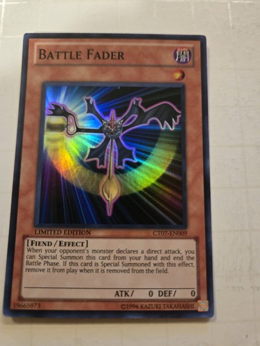 Battle Fader CT07-EN009 YuGiOh Collectible Tins 2010 card