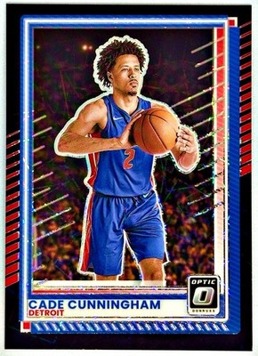 Cade Cunningham 2025-26 Panini Optic #108 Blue Explosion /35